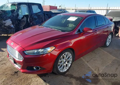 2014 Ford Fusion Titanium из США, поврежденный, VIN 3FA6P0K95ER355406